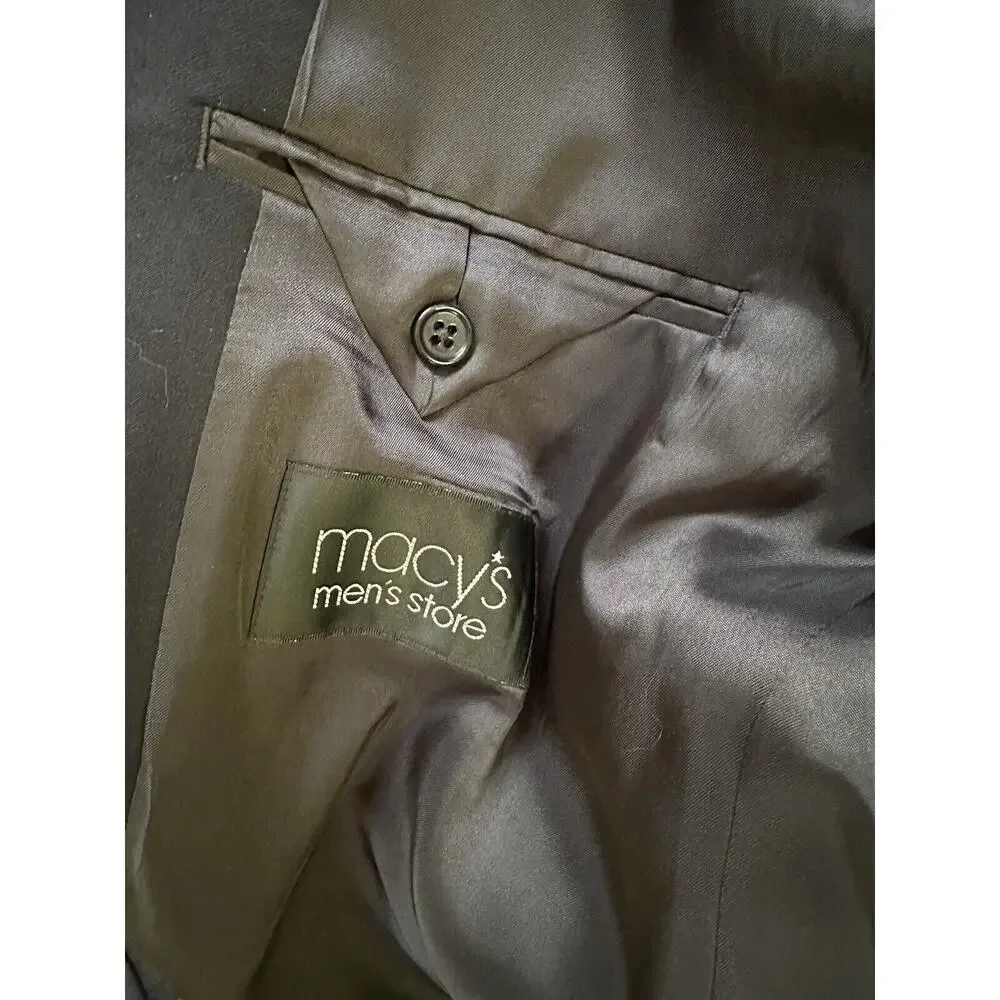 Michael Kors Mens Blazer | Size 44R | Dark Navy  flawed